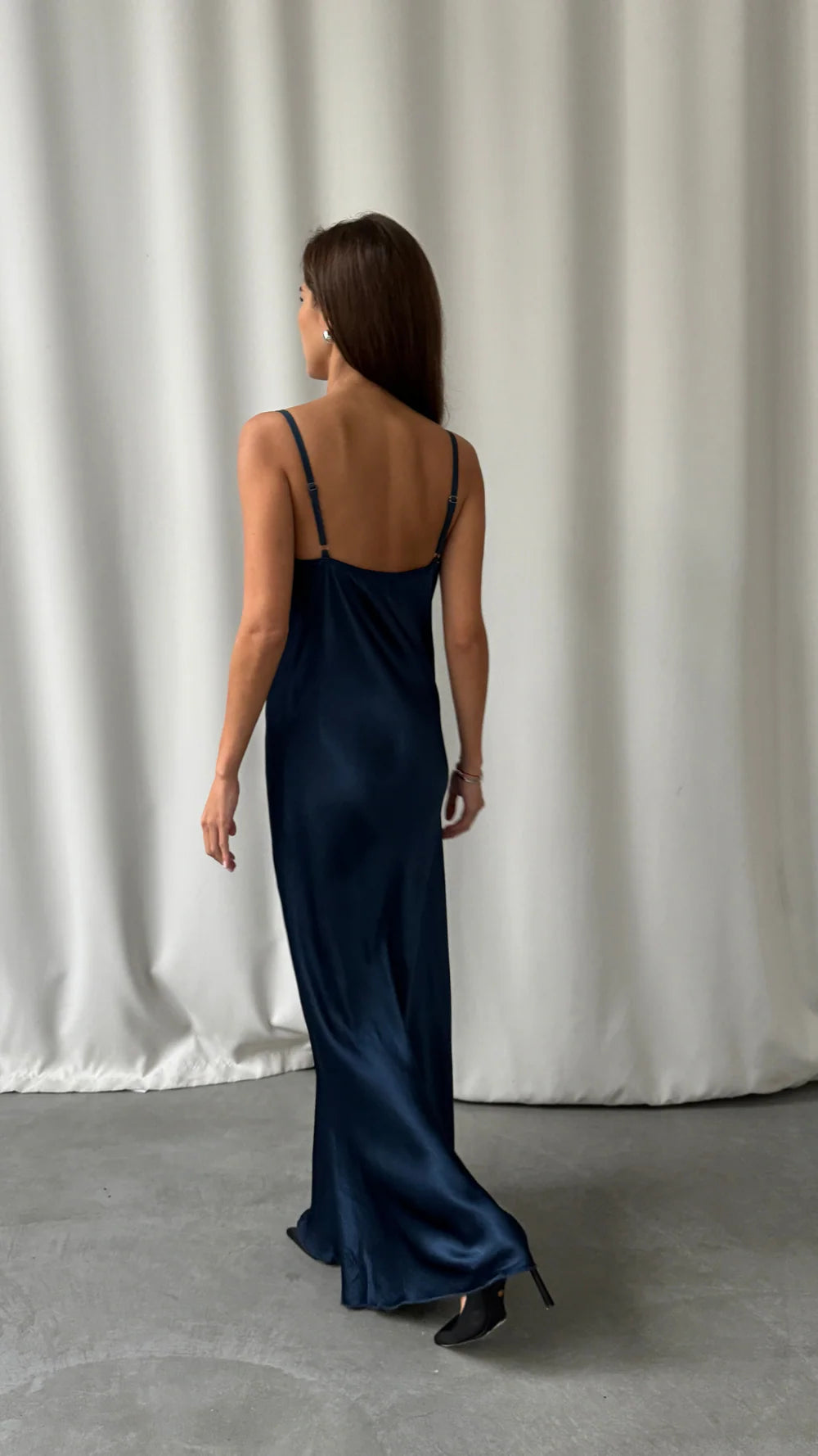 Alena Satin Dress