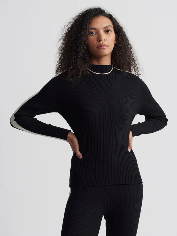 Wilshire Mock Neck Knit