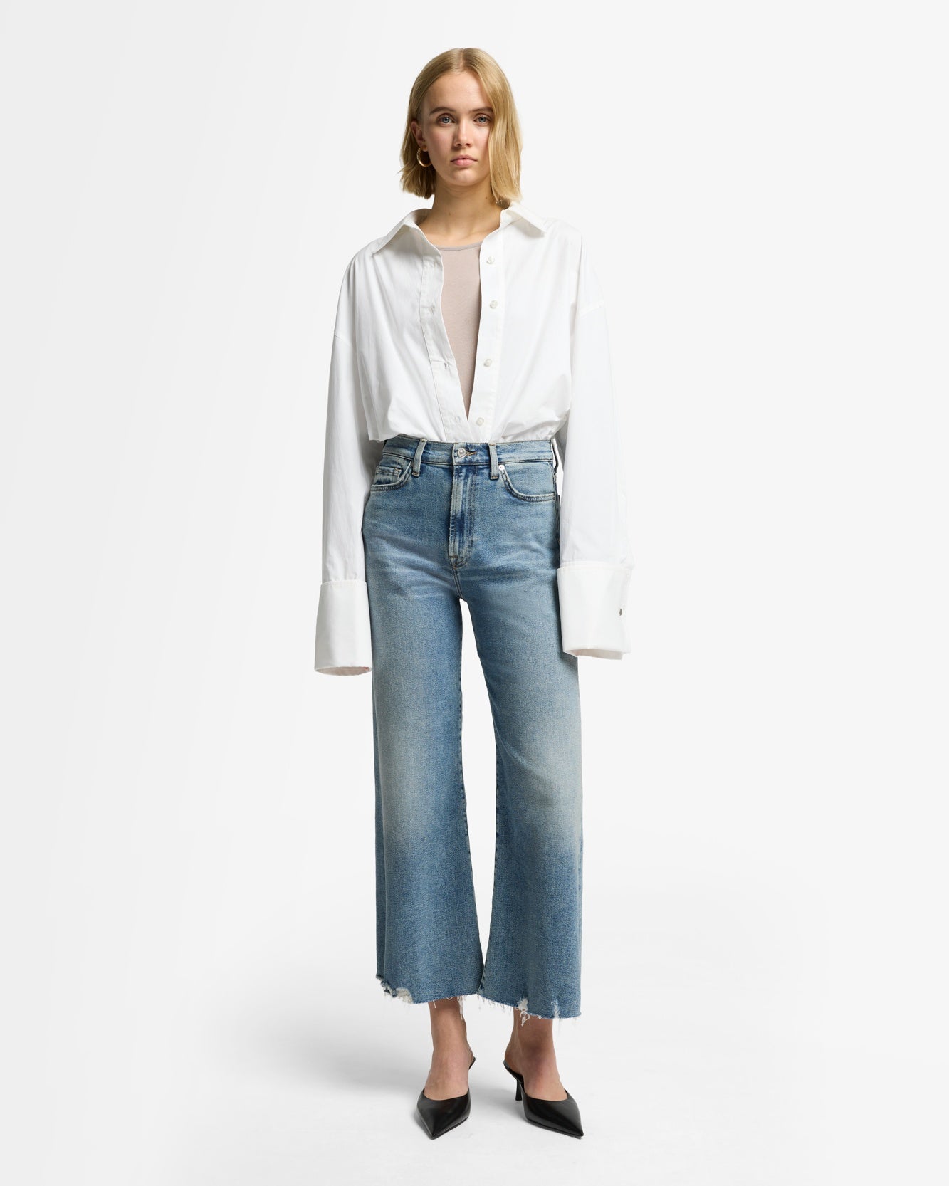 Ultra High Rise Cropped Jo Jeans