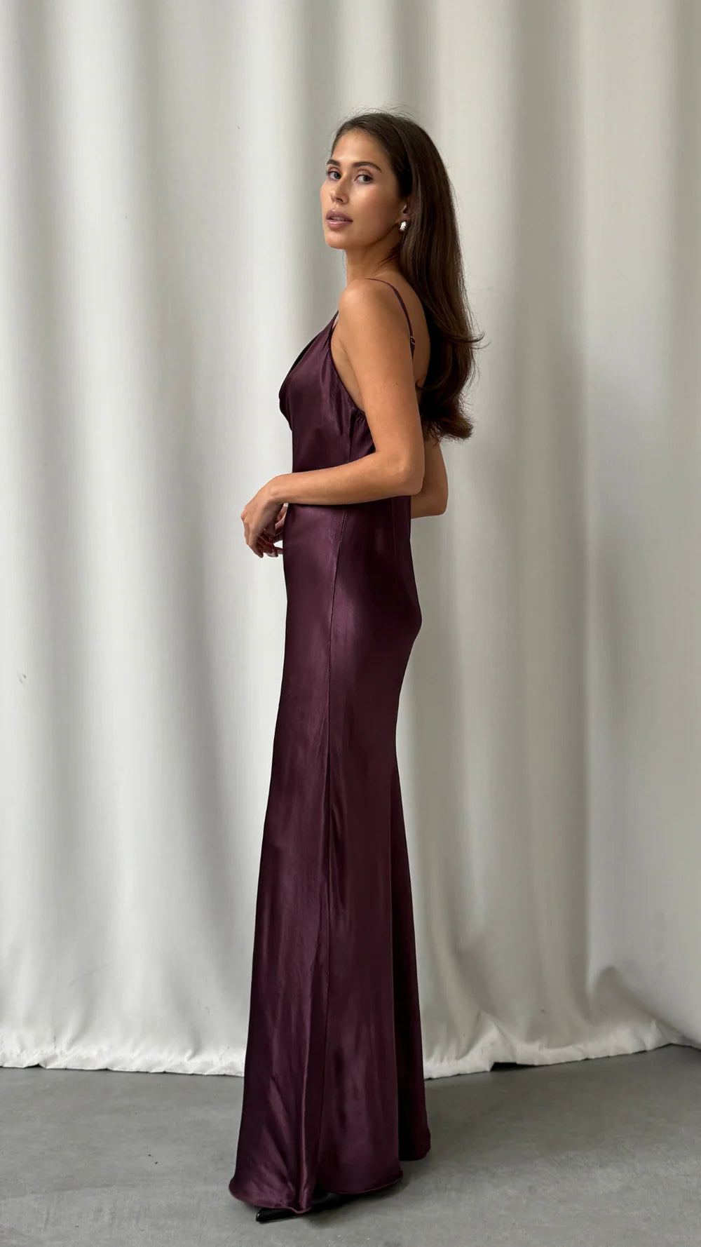 Alena Satin Dress