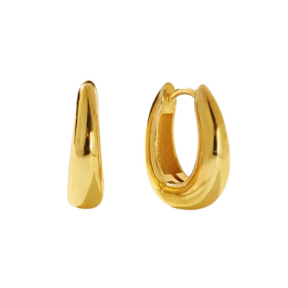 Celine Dome Hoop Earrings