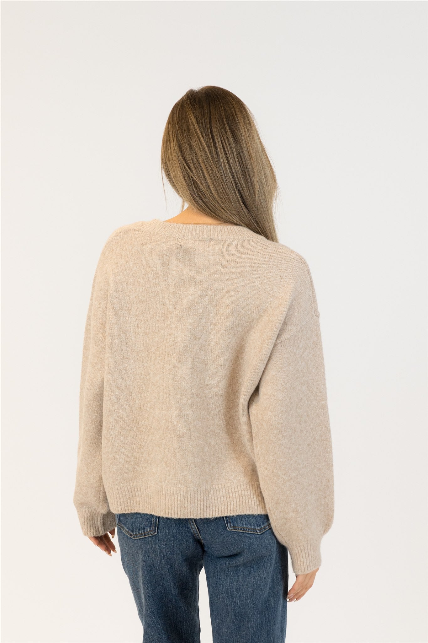 Bows Crewneck Pullover