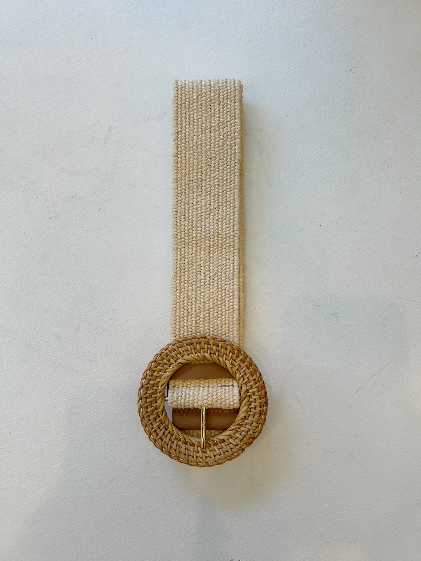 Round Buckle Belt