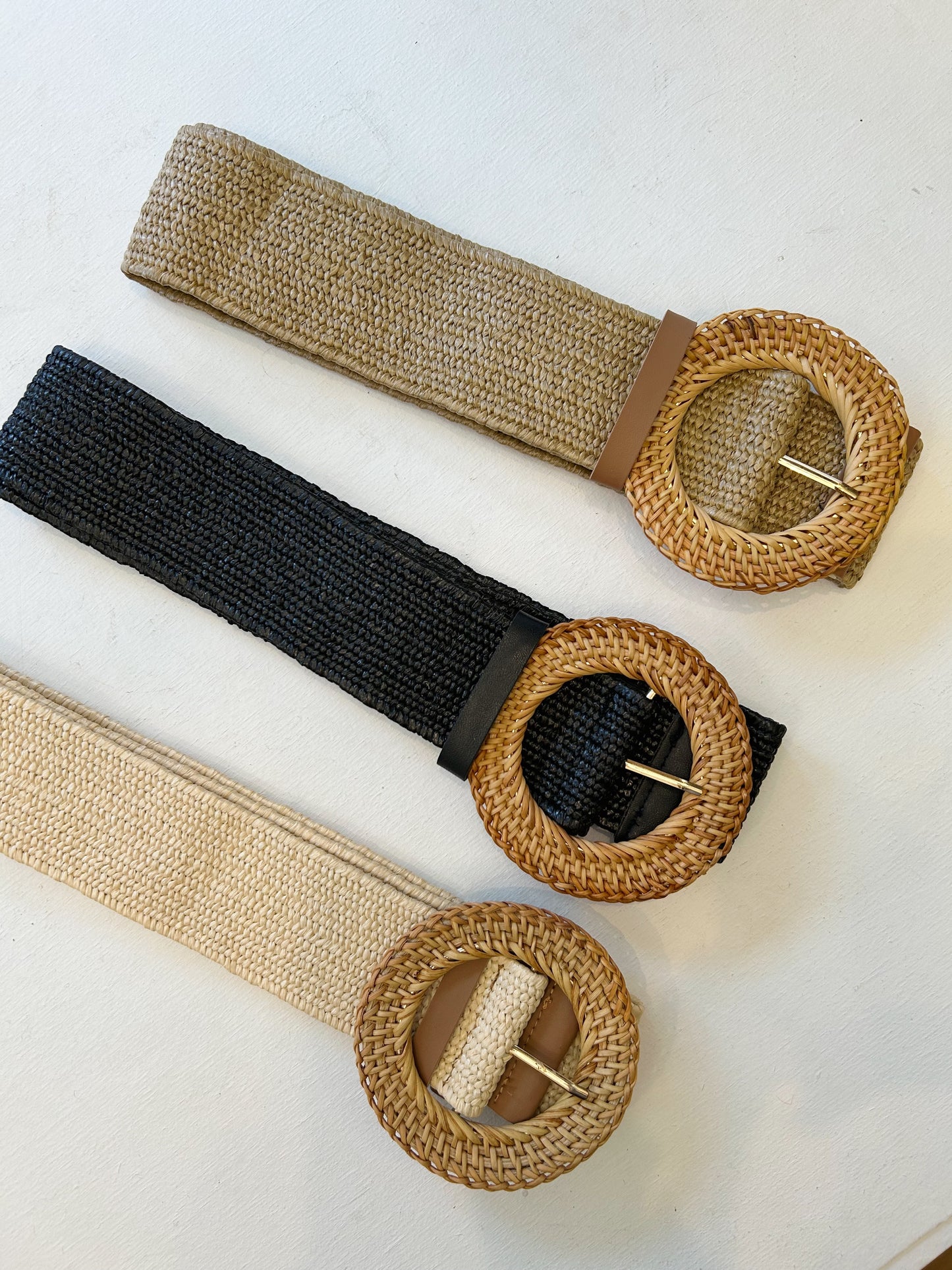Round Buckle Belt