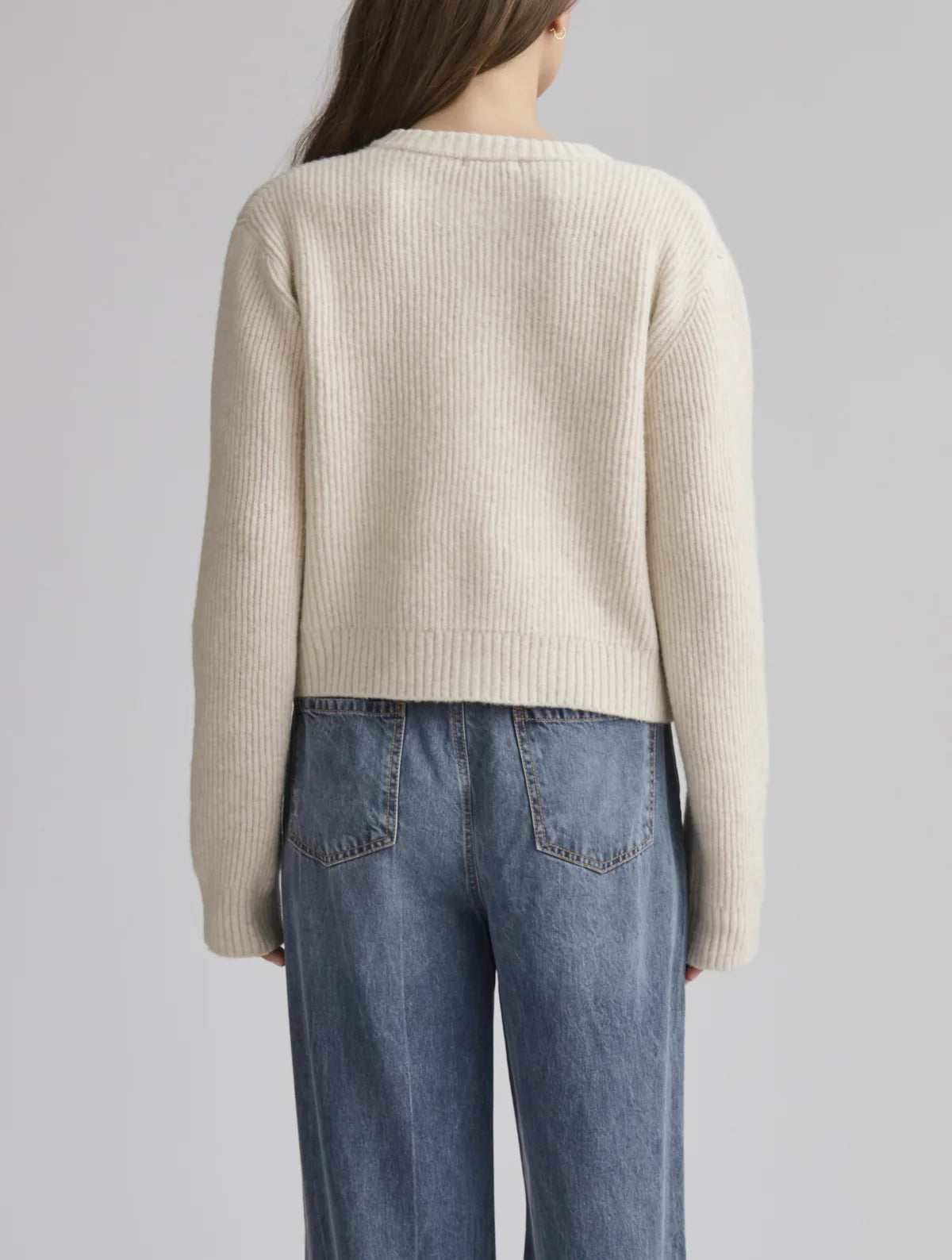 Stassi Satin Tie Cardi