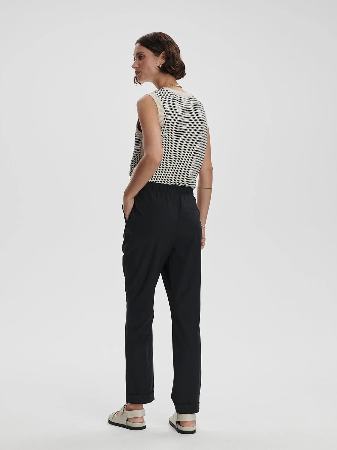 Alana Slim Tappered Cuff Pant