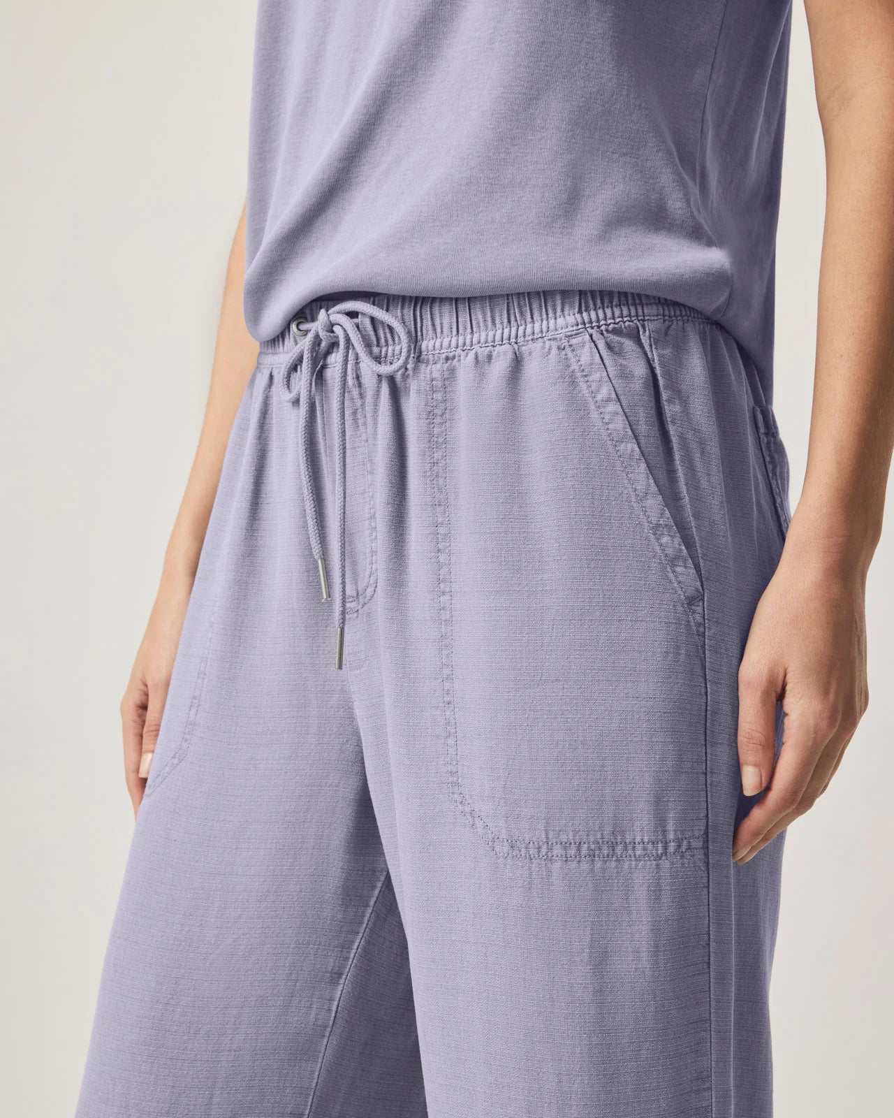 Angie Crop Wide-Leg Pant