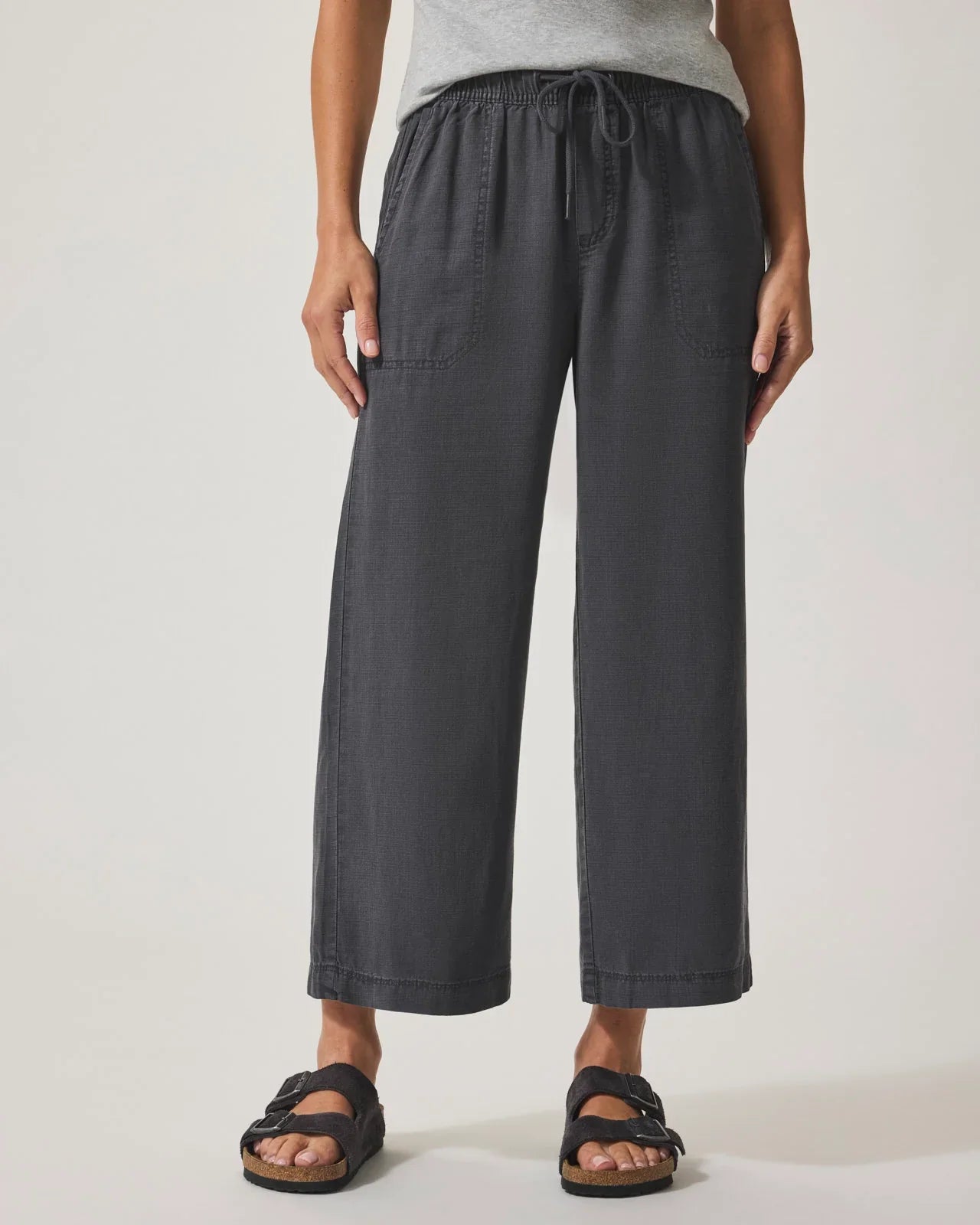 Angie Crop Wide-Leg Pant