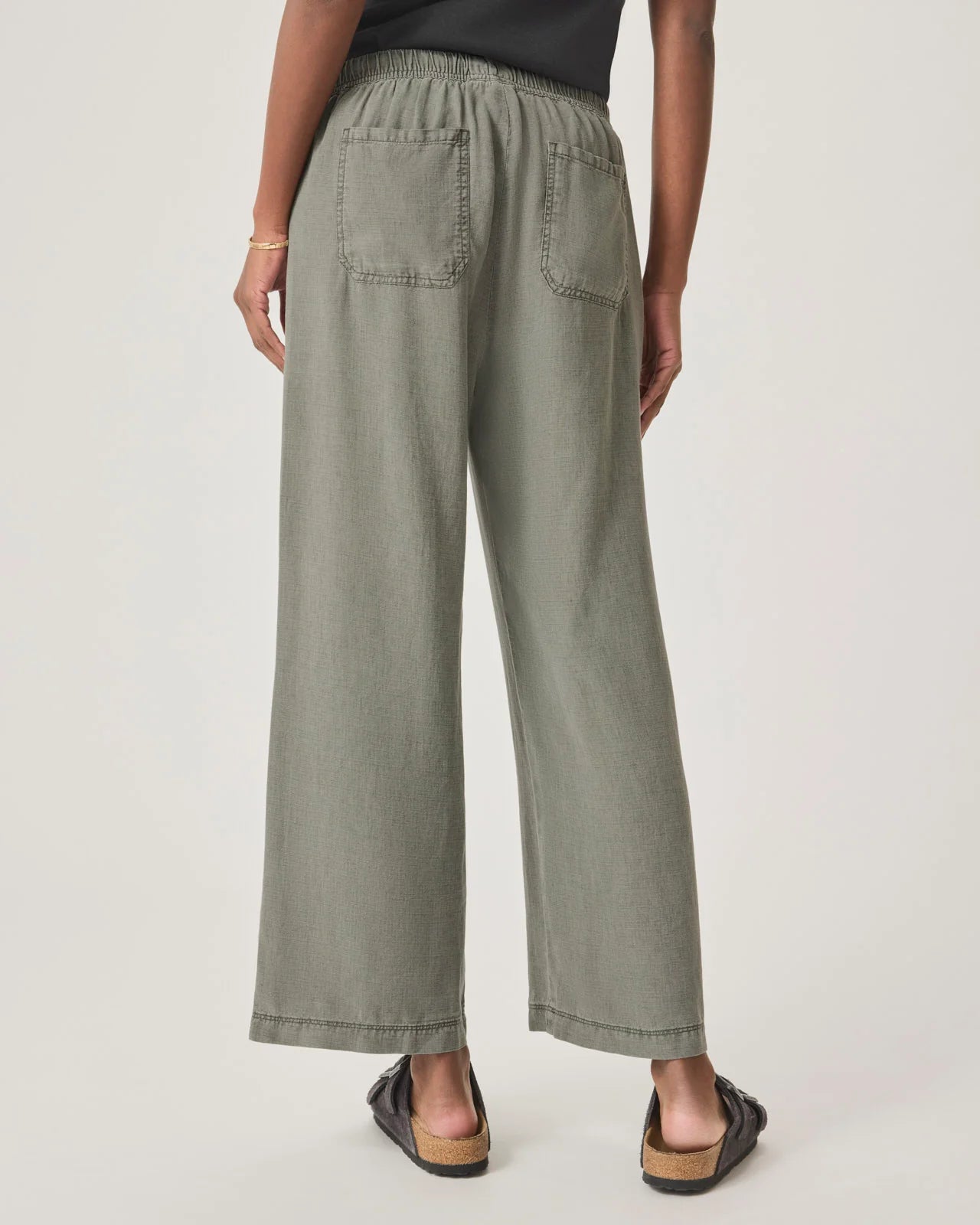 Angie Crop Wide-Leg Pant