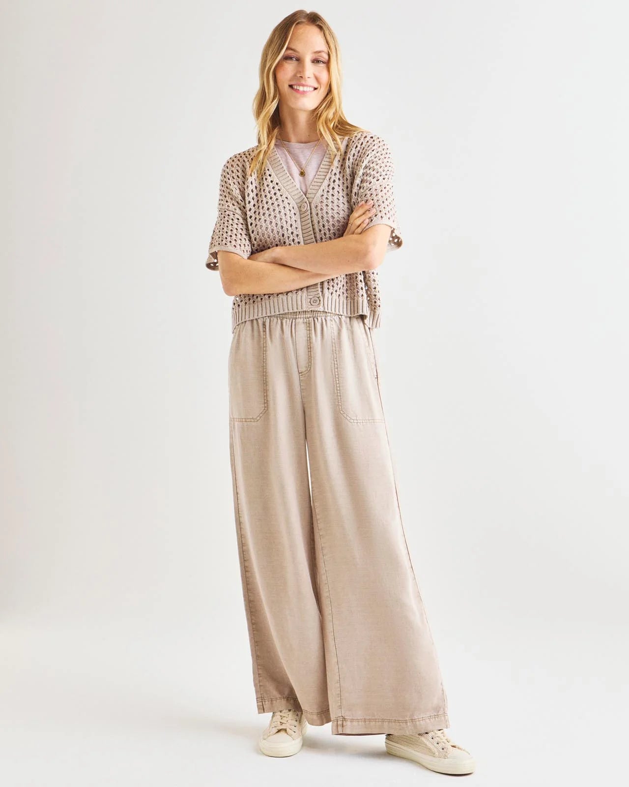Nova Pointelle Cardigan