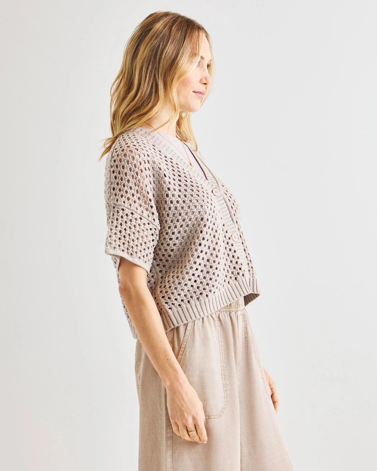 Nova Pointelle Cardigan