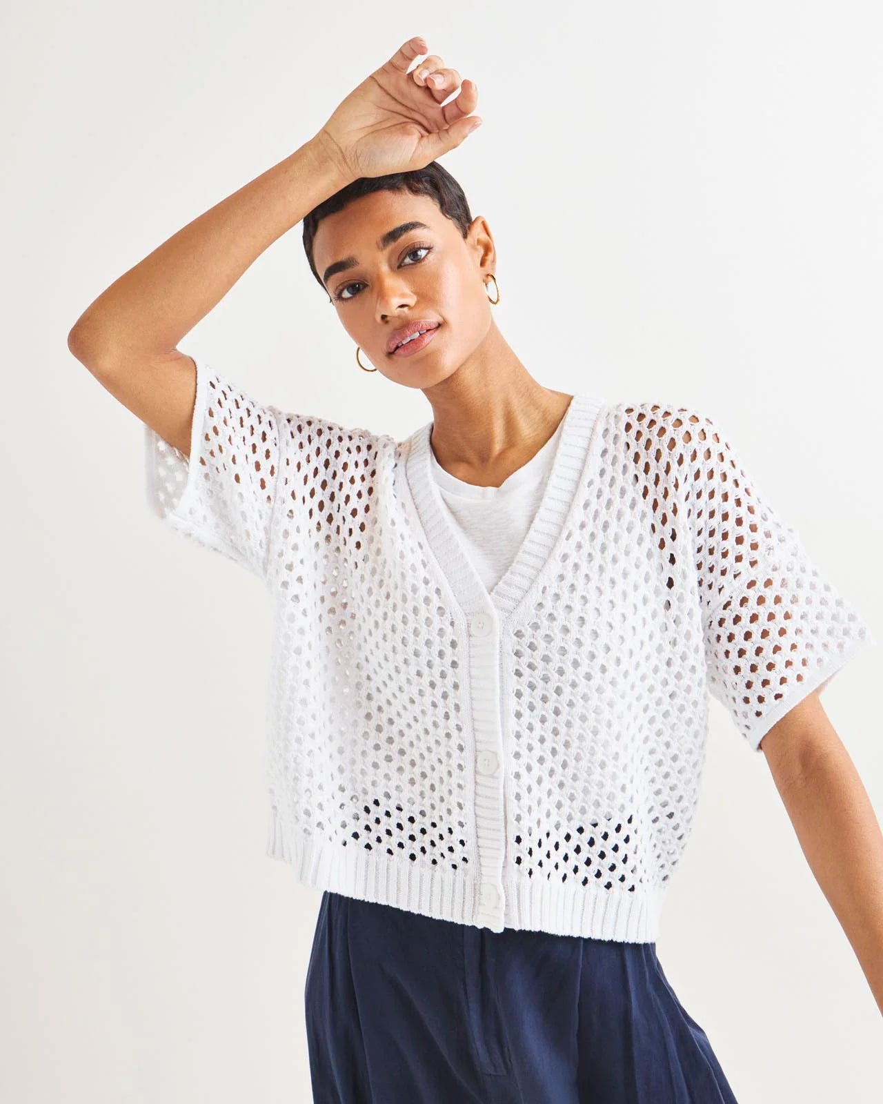 Nova Pointelle Cardigan