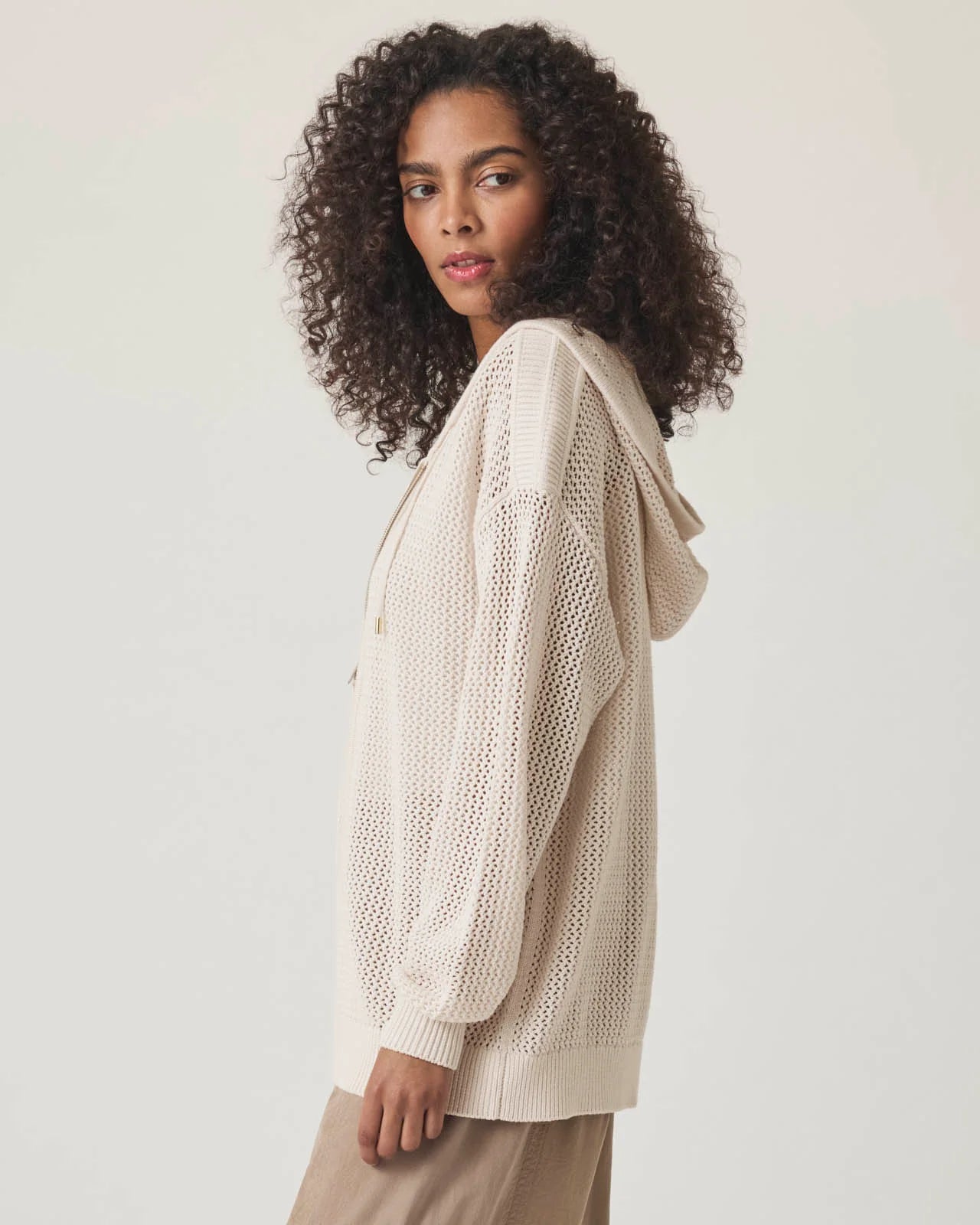 Nala Zip Up Sweater Hoodie