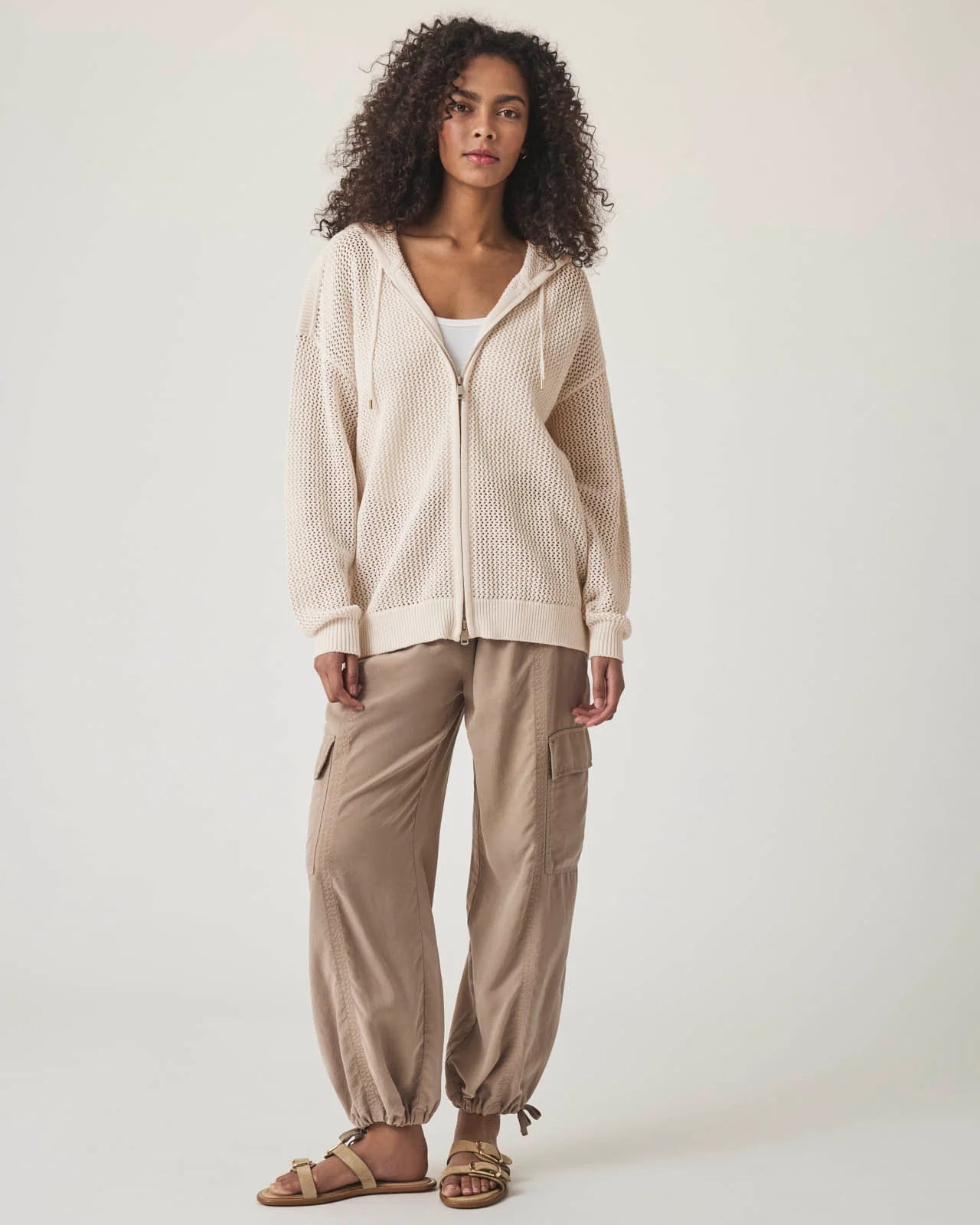 Nala Zip Up Sweater Hoodie