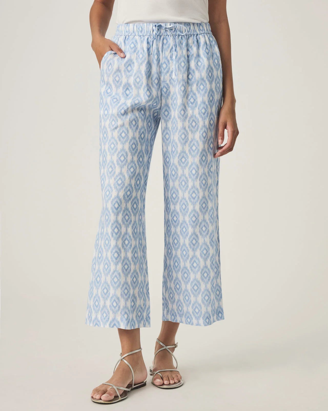 Angie Crop Wide-Leg Pant