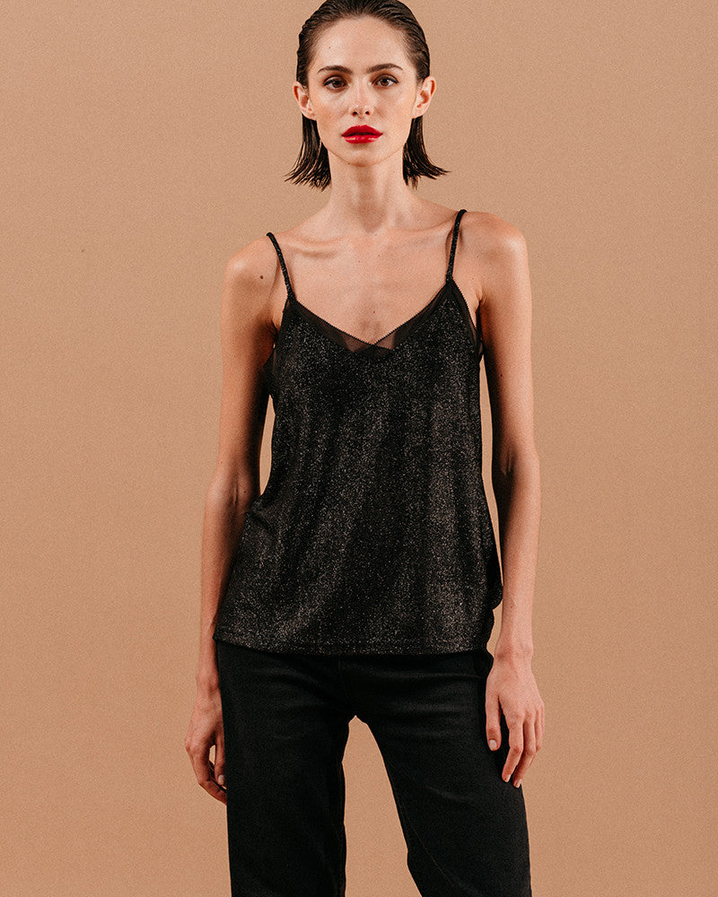 Lips Woven Top