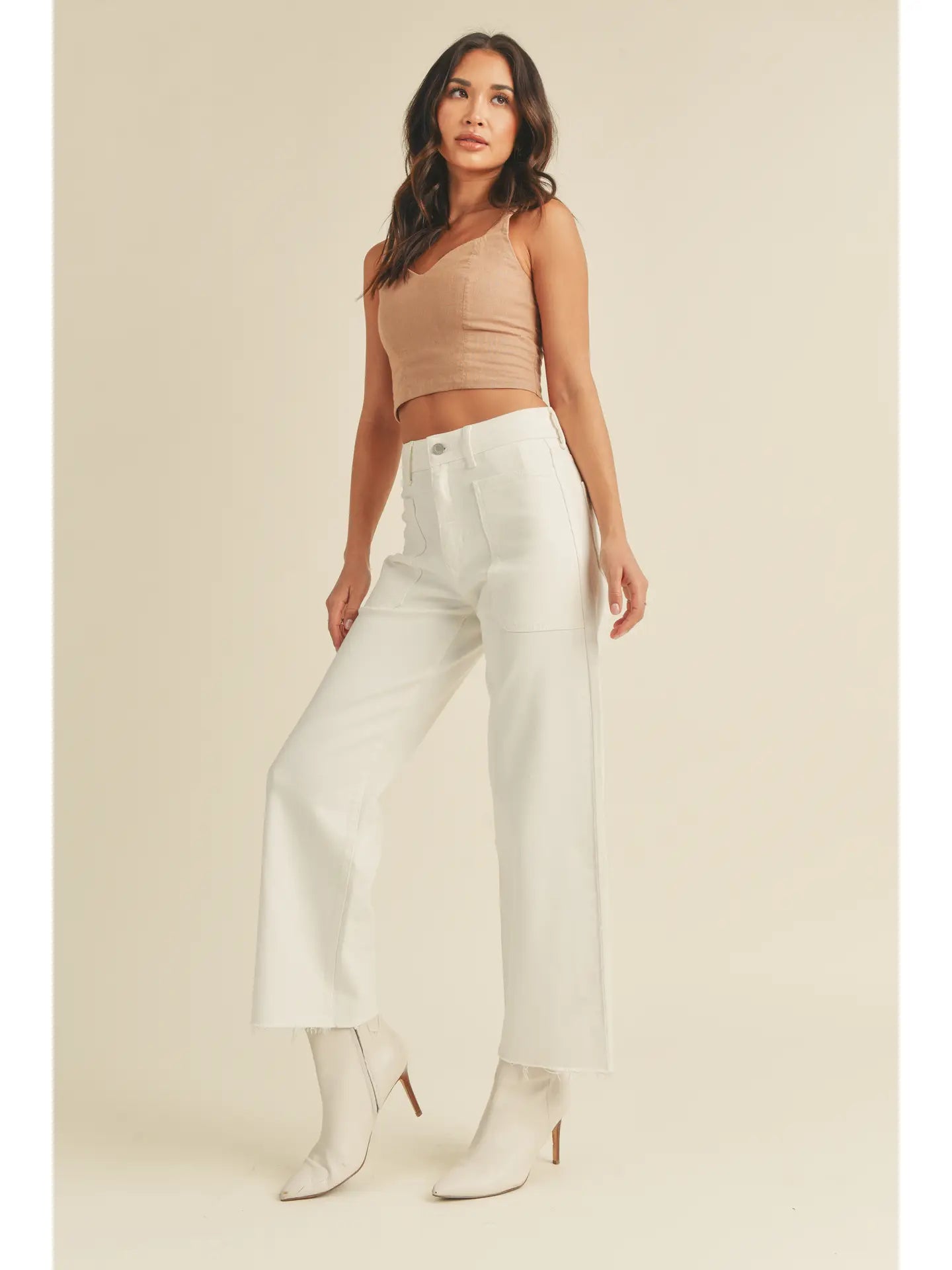 Utility Wide Leg Jeans