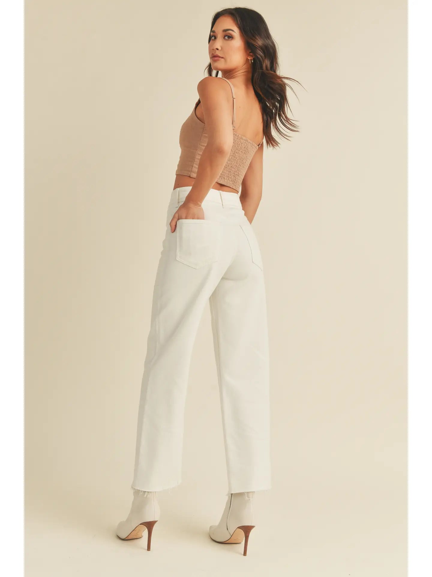 Utility Wide Leg Jeans