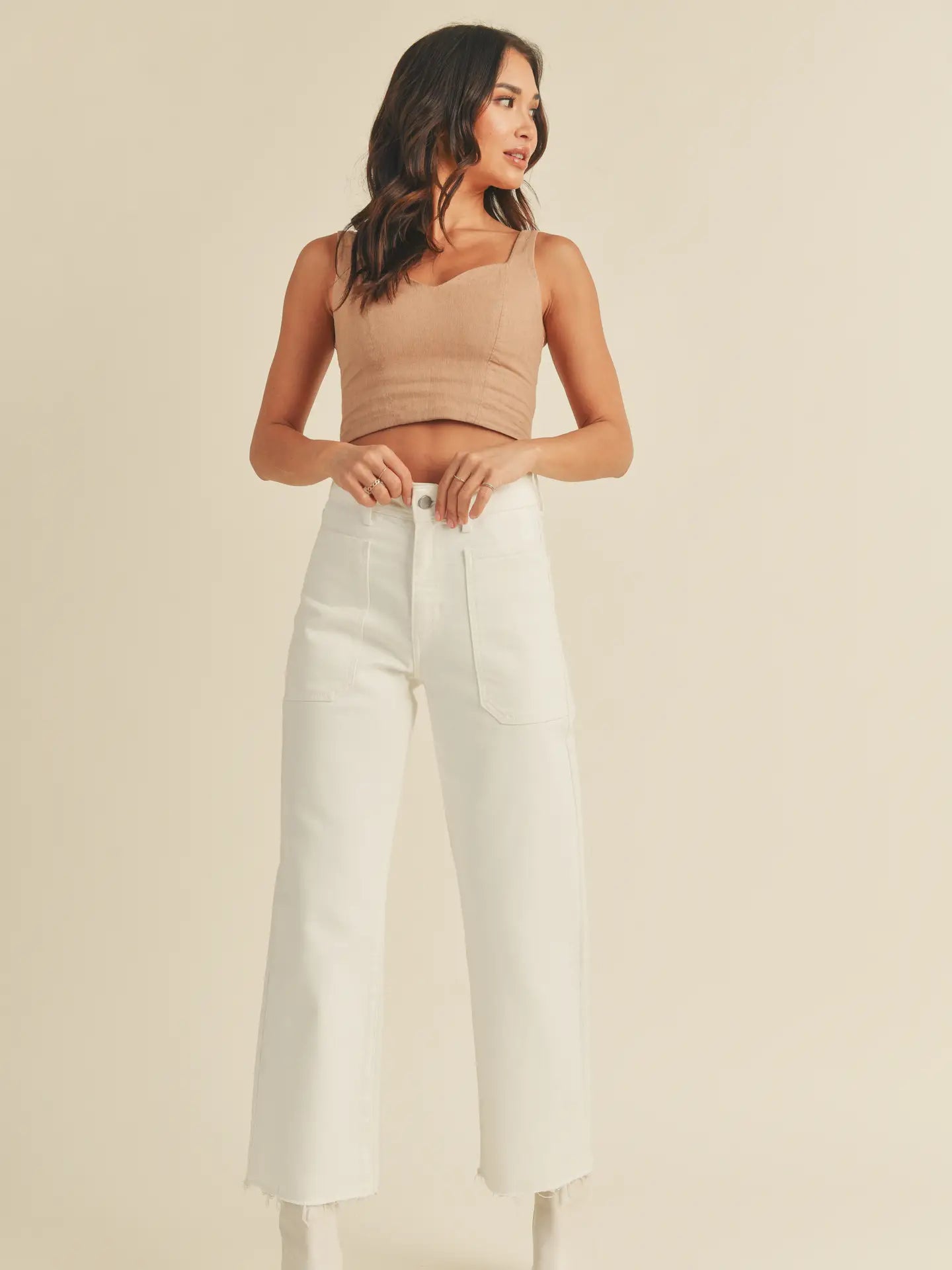 Utility Wide Leg Jeans