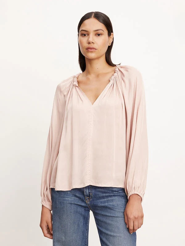 Noria Satin Long Sleeve