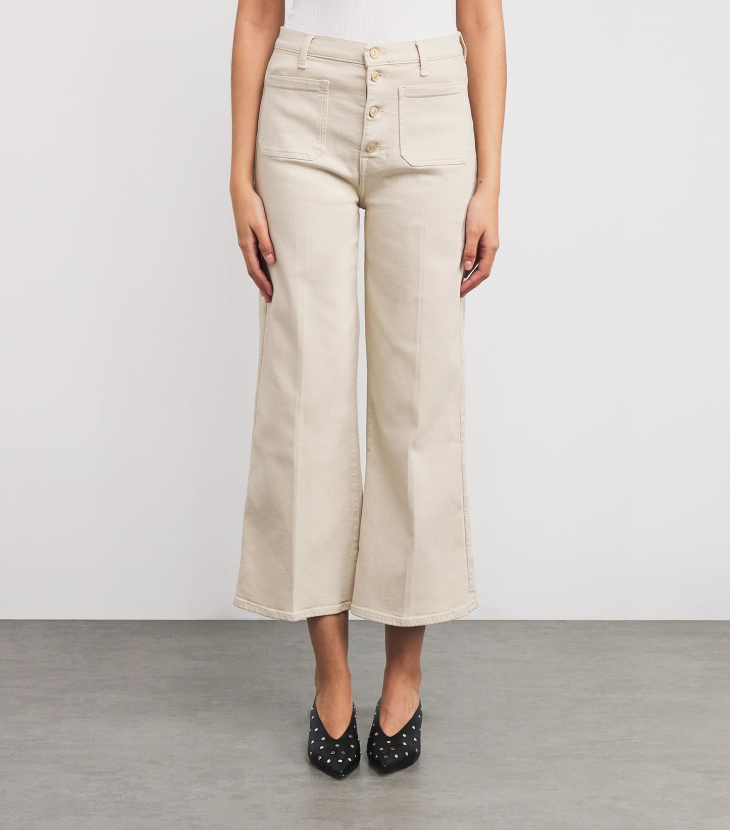 Ultra High Rise Cropped Jo Jeans