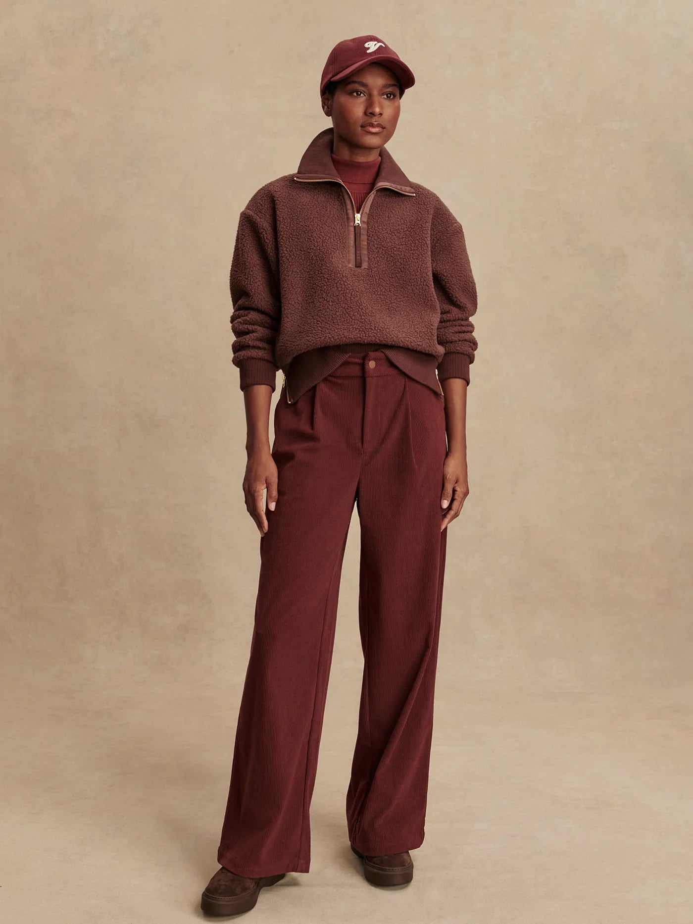Roselle Half-Zip Fleece