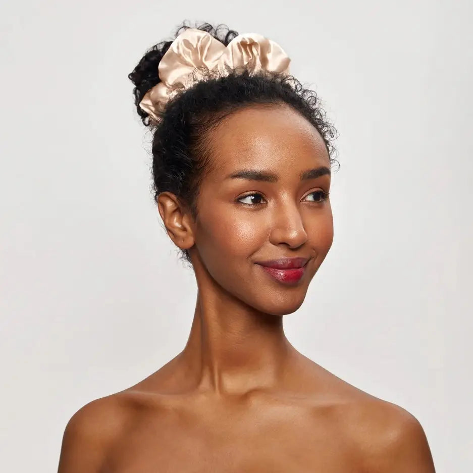 Satin Pillow Scrunchie