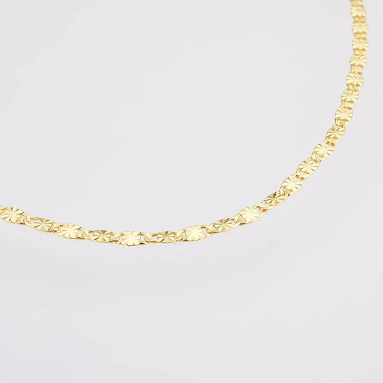 Dainty Sparkle Flat Bracelet