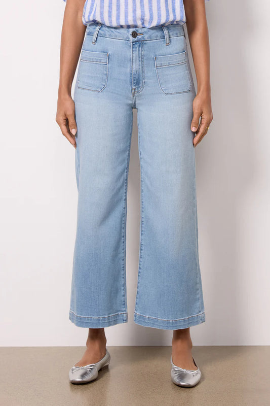 Meg Pocket Wide Leg Jeans