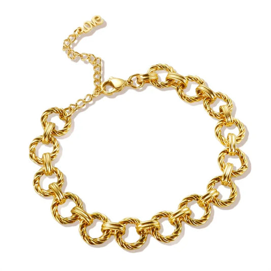 Twist Cable Chain Bracelet