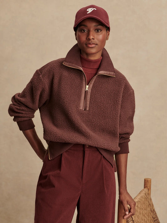 Roselle Half-Zip Fleece