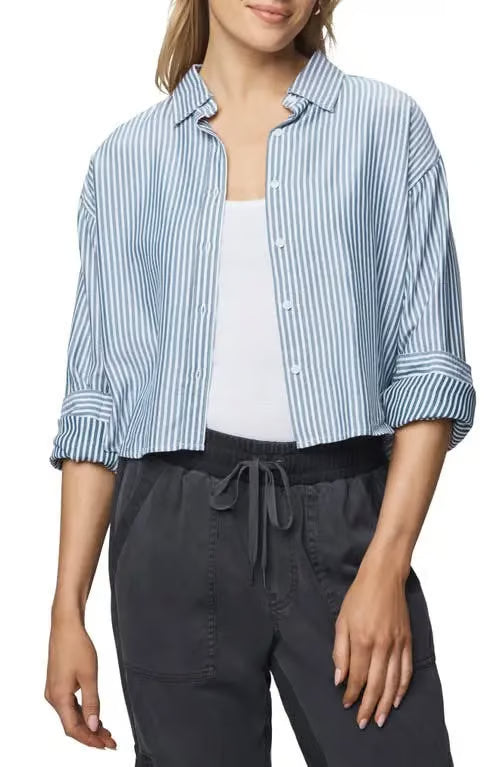 Nora Stripe Button Down
