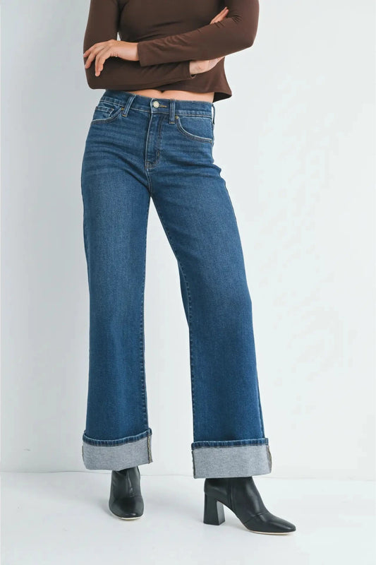 Kaya Cuffed Jeans