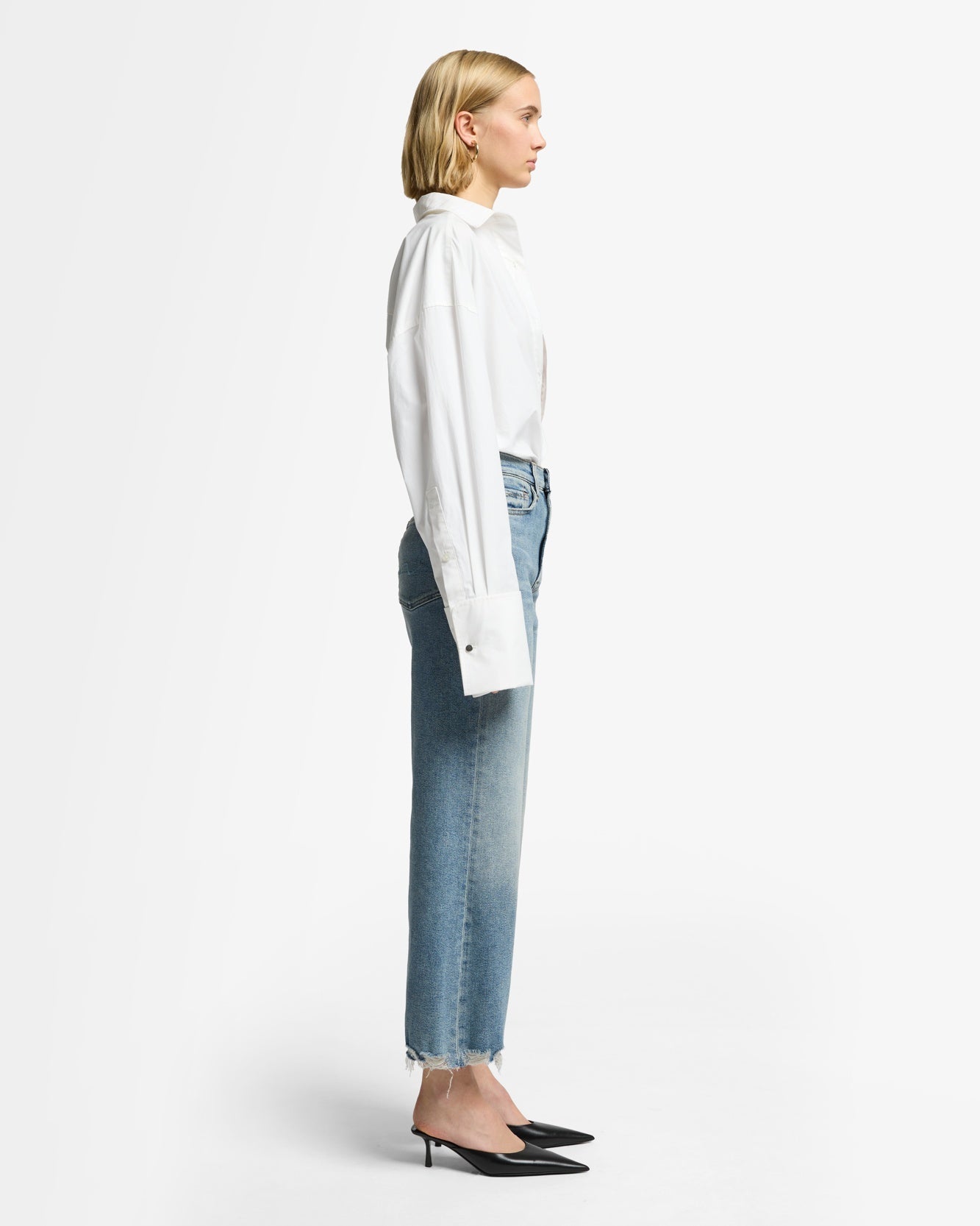 Ultra High Rise Cropped Jo Jeans
