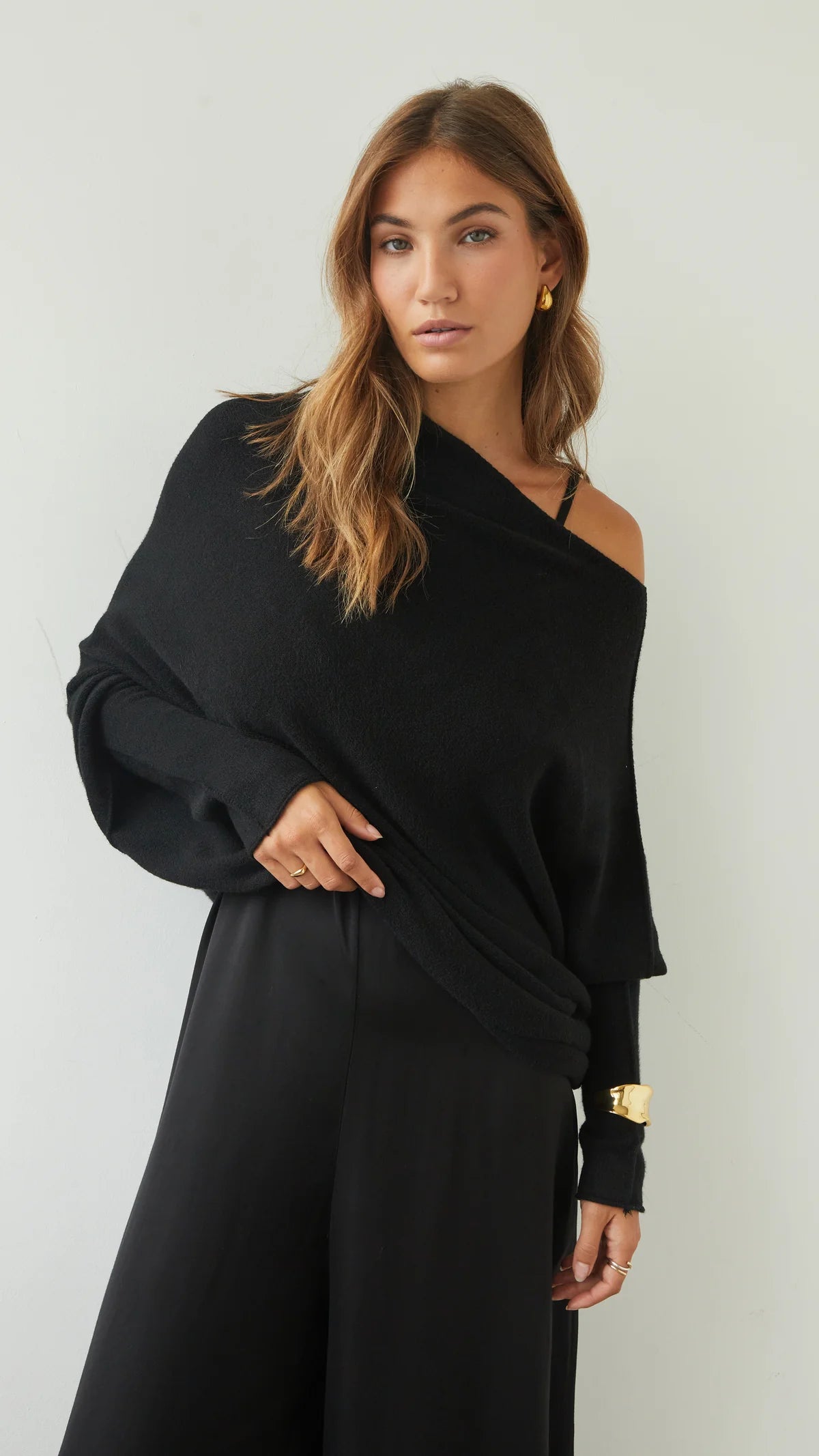 Natalie Asymmetric Sweater