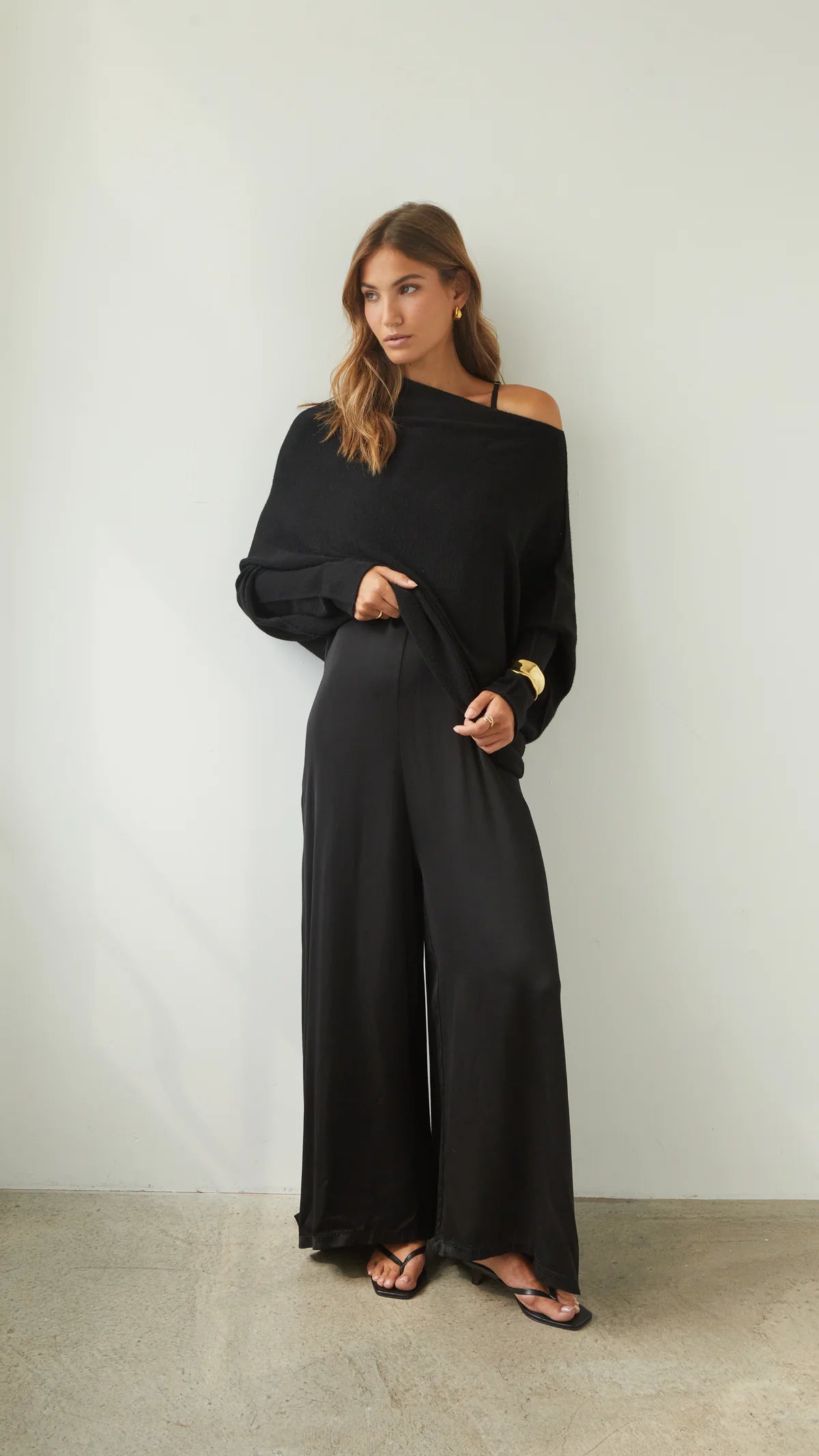 Natalie Asymmetric Sweater