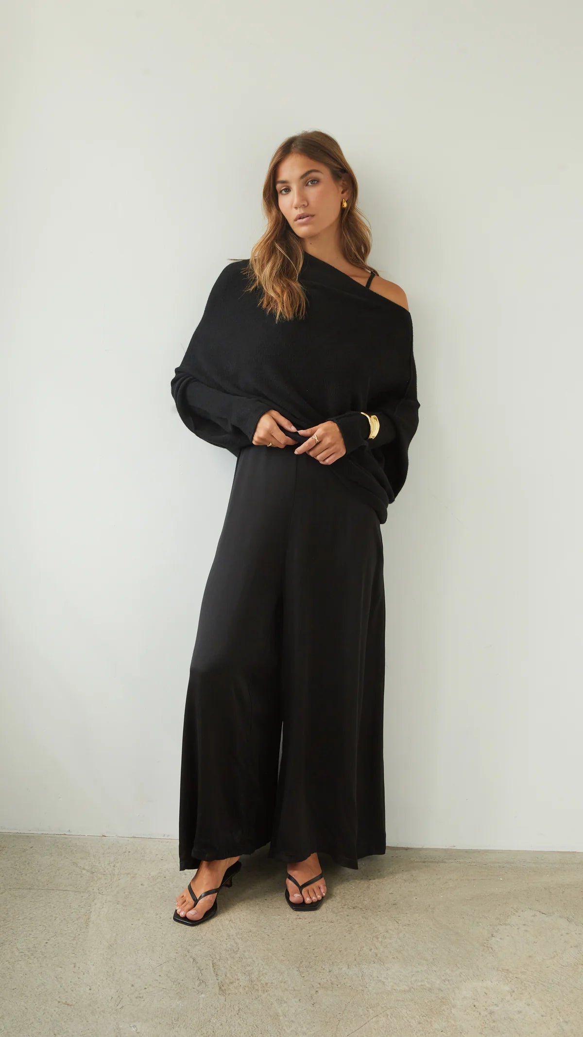 Natalie Asymmetric Sweater