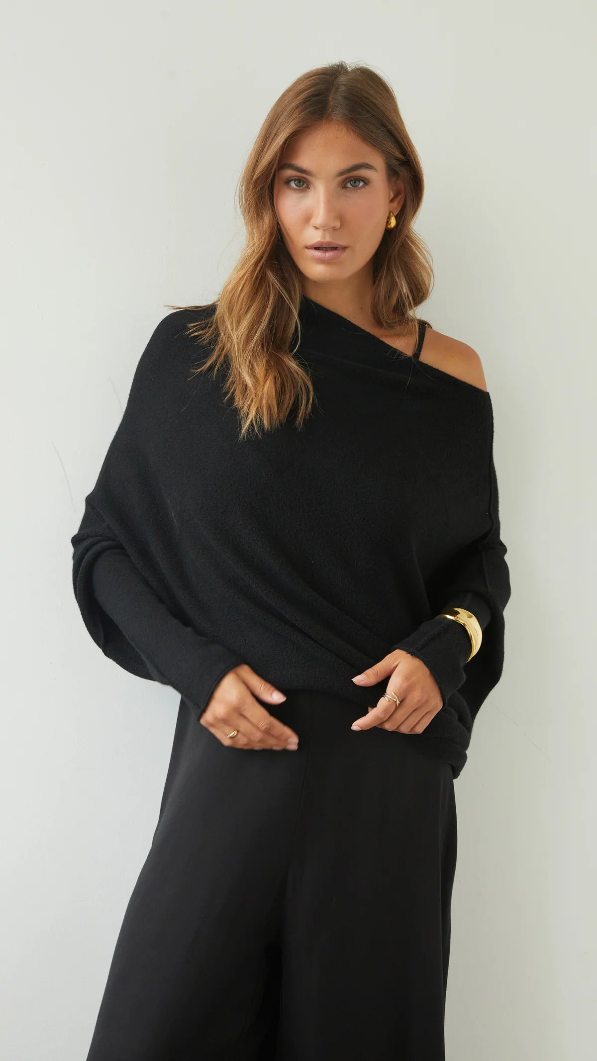 Natalie Asymmetric Sweater
