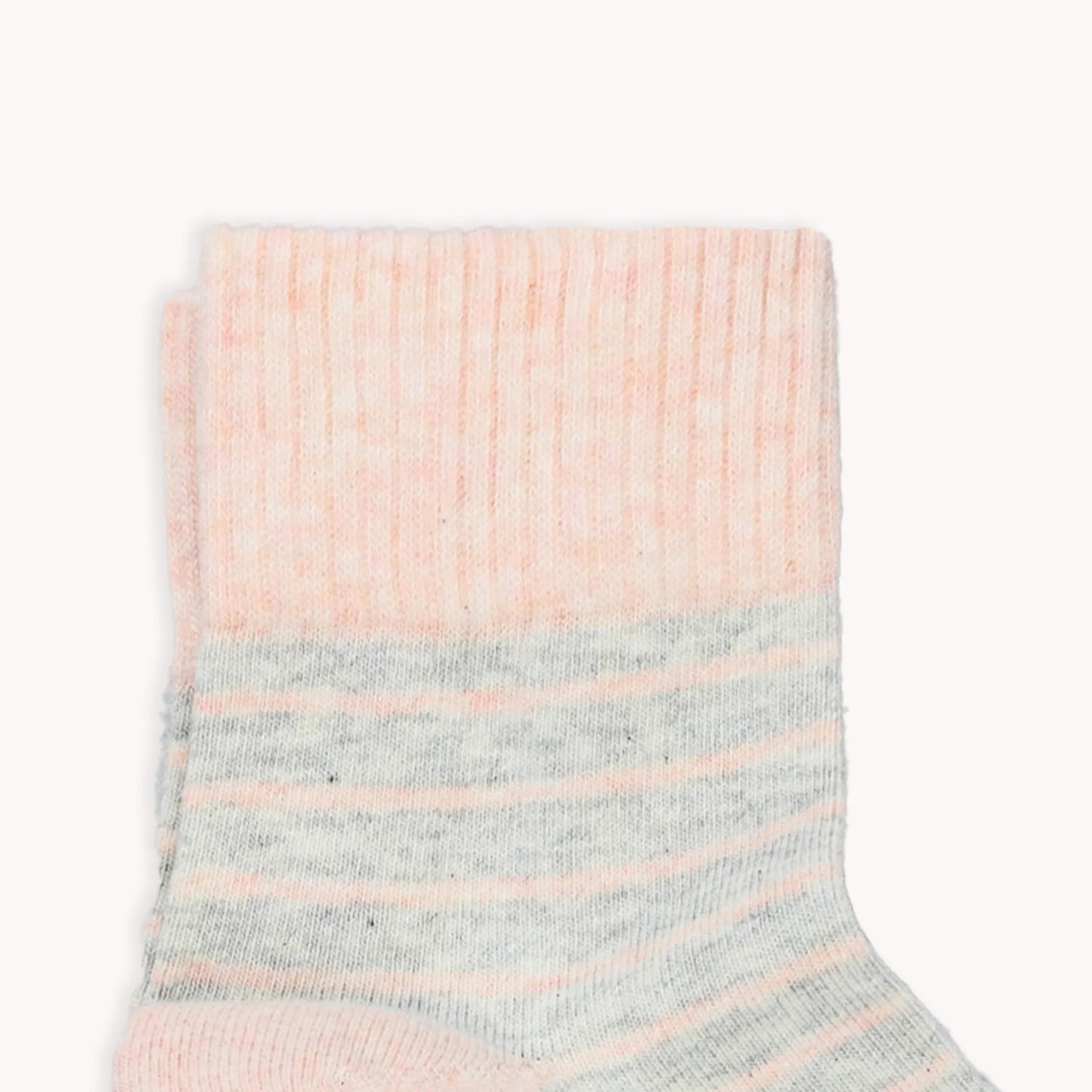 Striped Solid Pima Socks