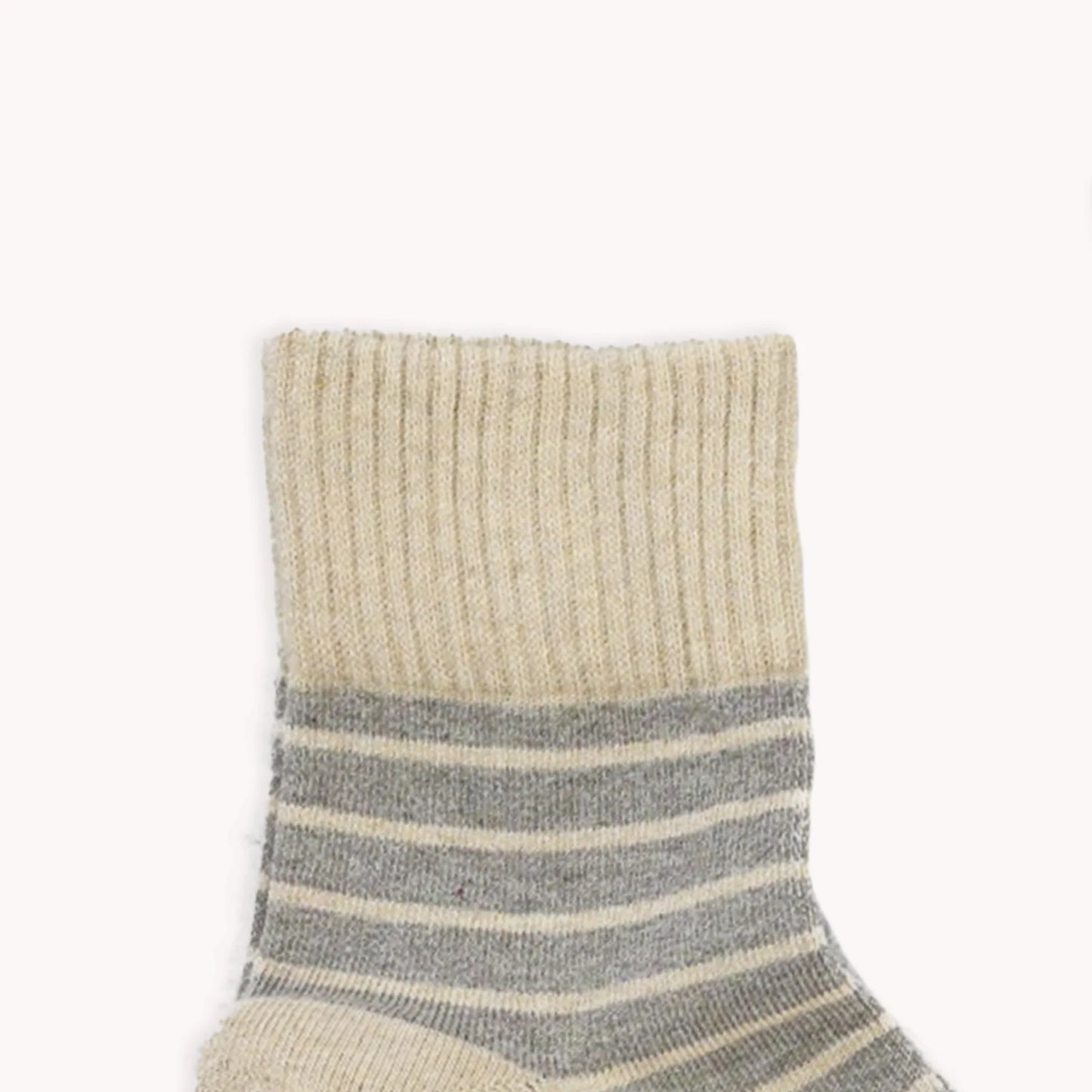 Striped Solid Pima Socks
