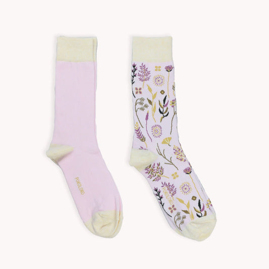 Botanical & Solid Pima Socks