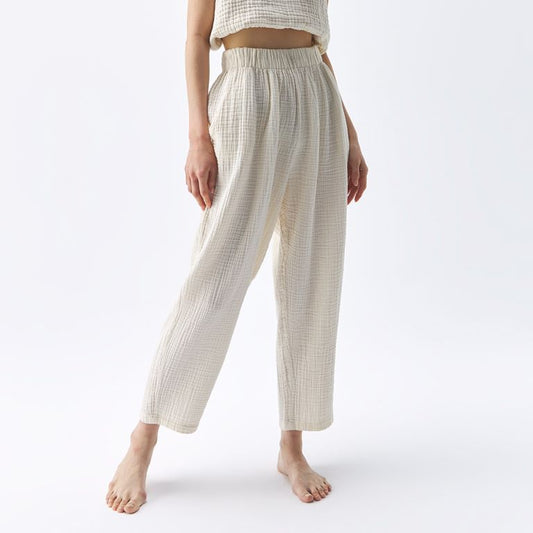 Crinkle Slouchy Pants