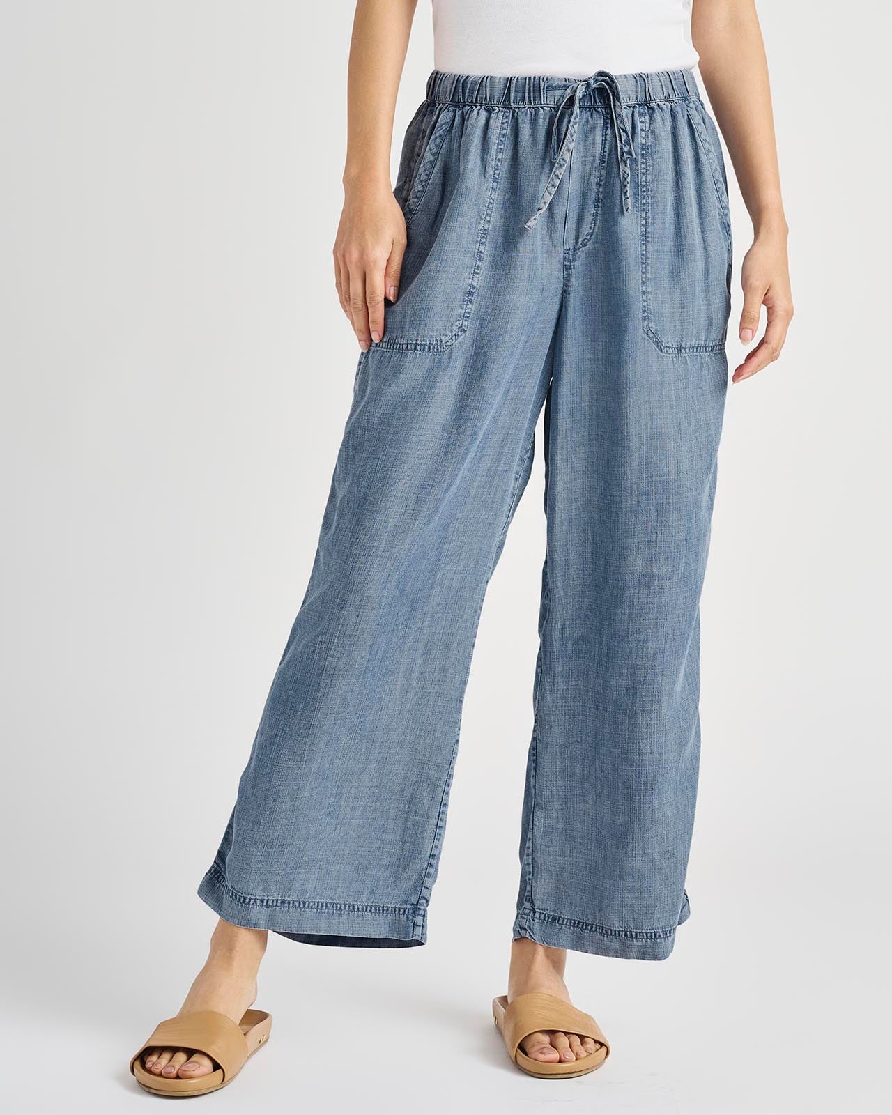 Angie Chambray Pant