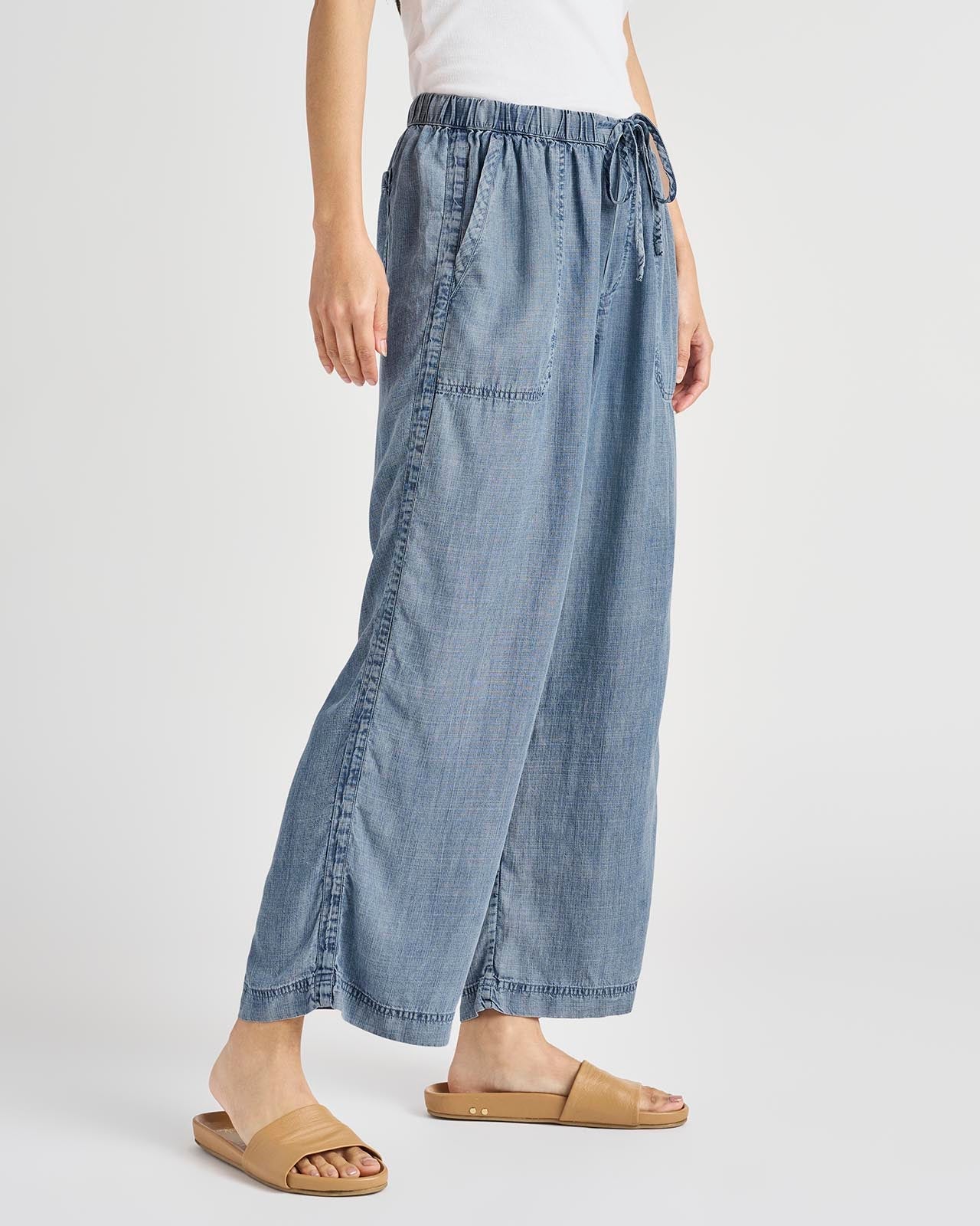 Angie Chambray Pant