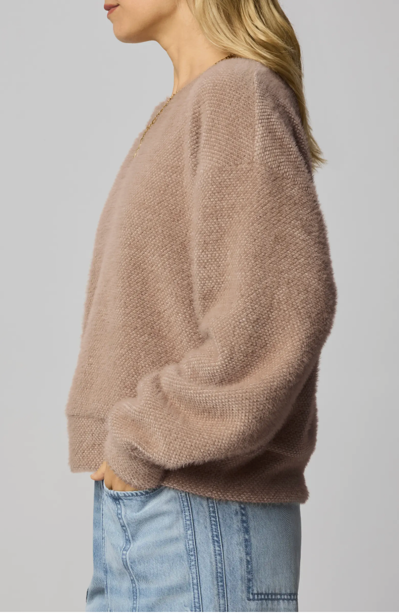 Fallon Fuzzy Crewneck