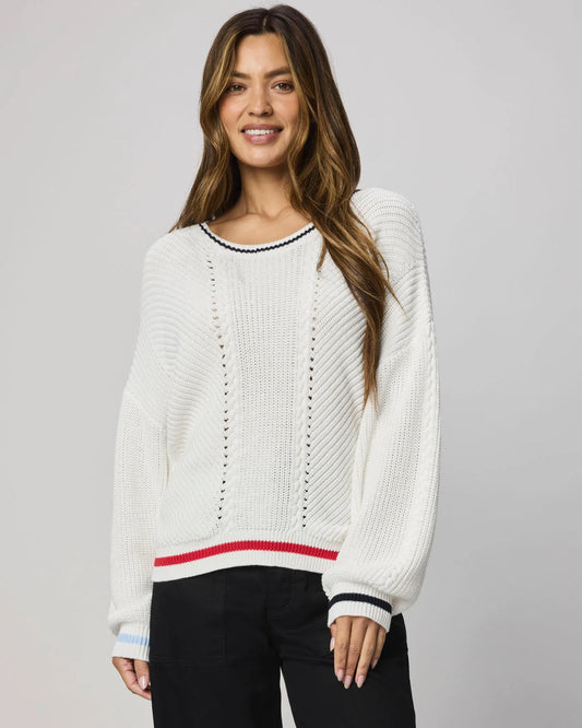 Vienna Tipped Sweater