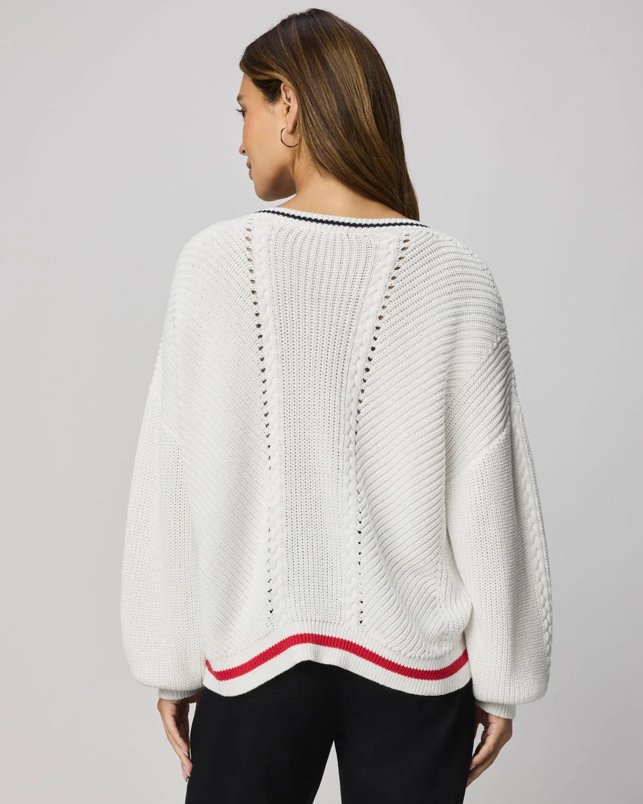Vienna Tipped Sweater