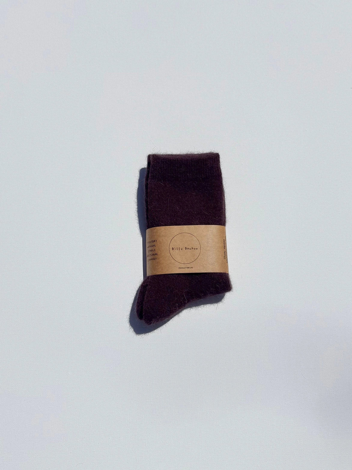 Fluffy Angora Socks