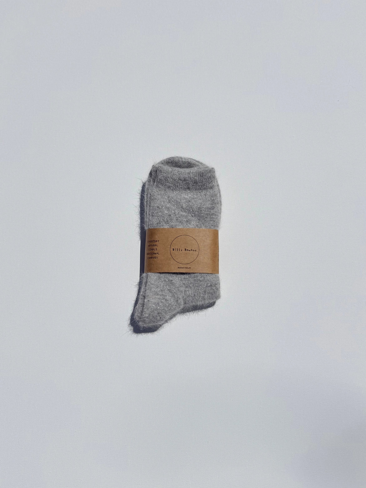 Fluffy Angora Socks