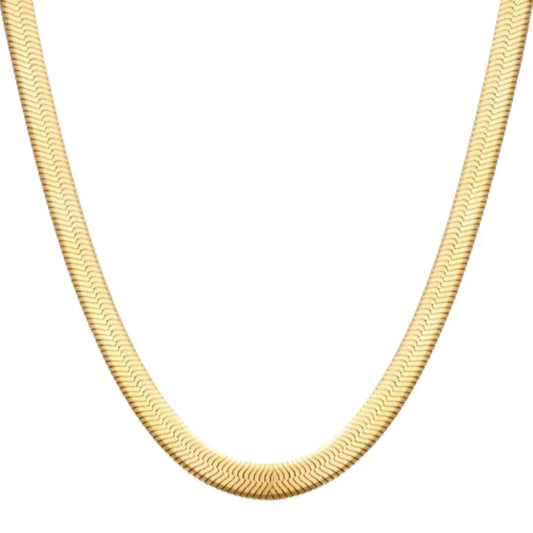 Herringbone Snake Necklace
